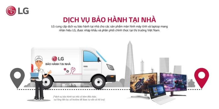 Bảo hành dịch vụ LG tại nhà