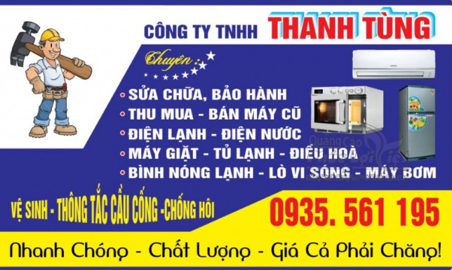 Điện lạnh Thanh Tùng - dịch vụ sửa chữa điều hòa tại nhà ở Đà Nẵng giá rẻ và uy tín nhất